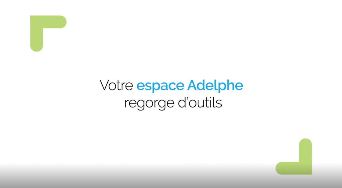 vidéo promo espace adhérent Adelphe