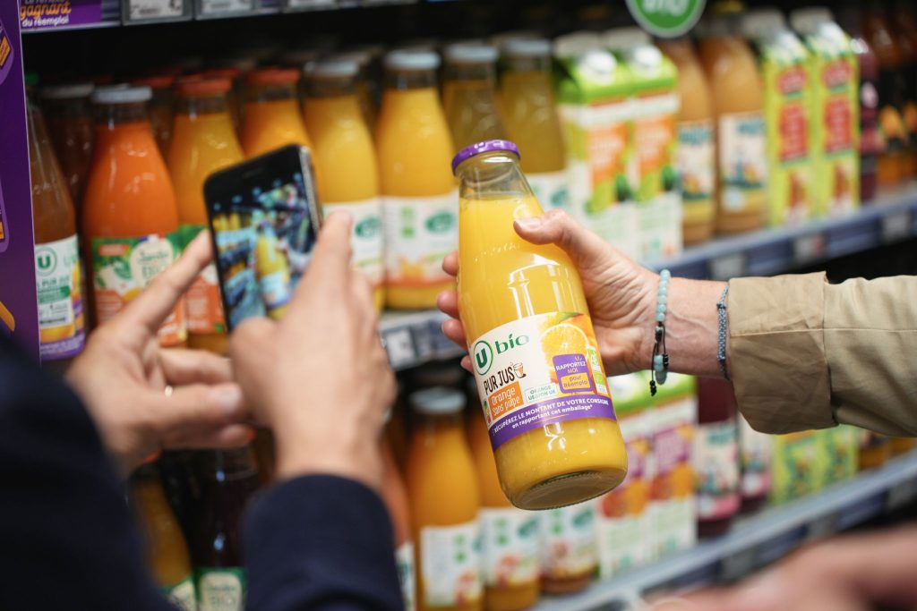 visuel bouteille en verre