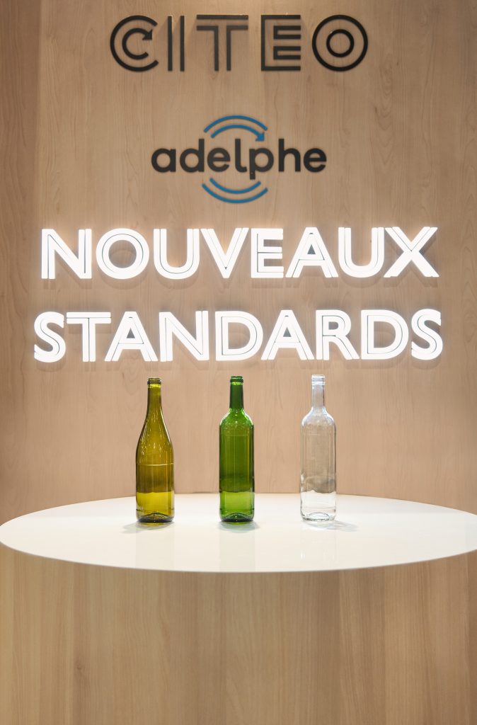 bouteilles standards vins