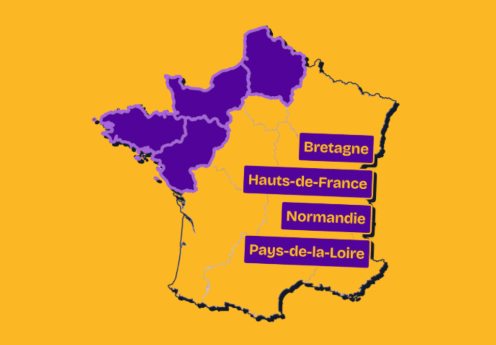 Retrouvez ReUse dans 4 rÃ©gions en France
